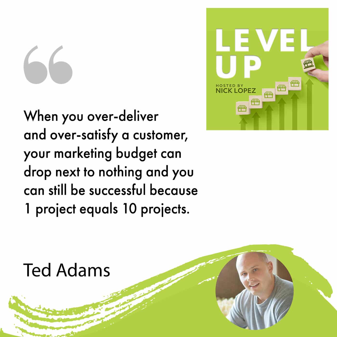 Level Up with Nick Lopez | Ted Adams | Business Integrity